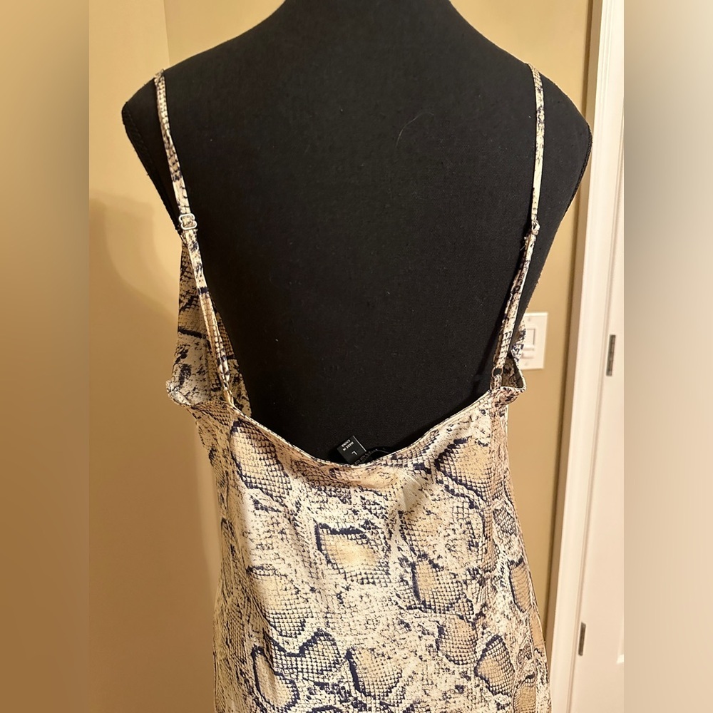 Paperheart Animal Snake Python Print Slip Dress S… - image 5